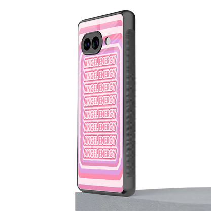 Angel Energy google pixel 9a mobile cover | shockproof glass phone case