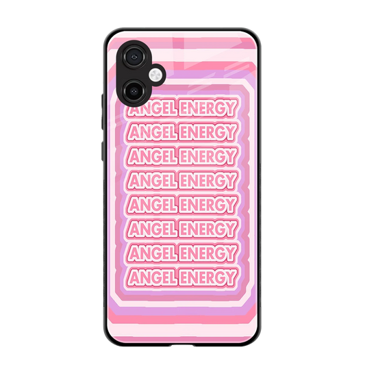 Angel Energy back phone cover | glass case for samsung galaxy a06 5g