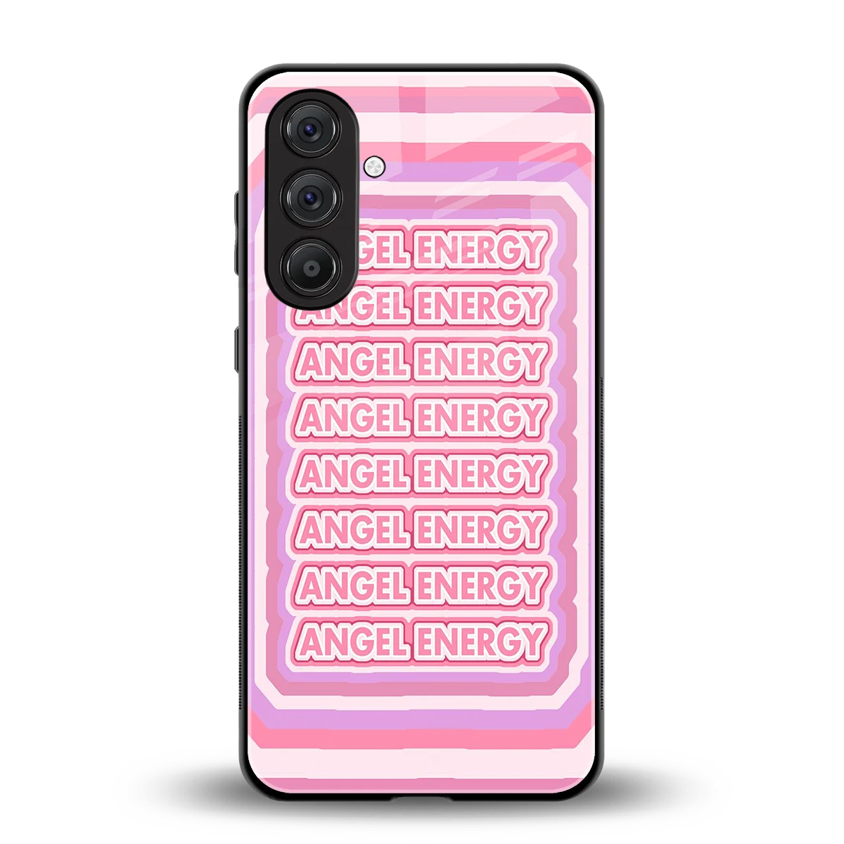 Angel Energy back phone cover | glass case for samsung galaxy m35 5g