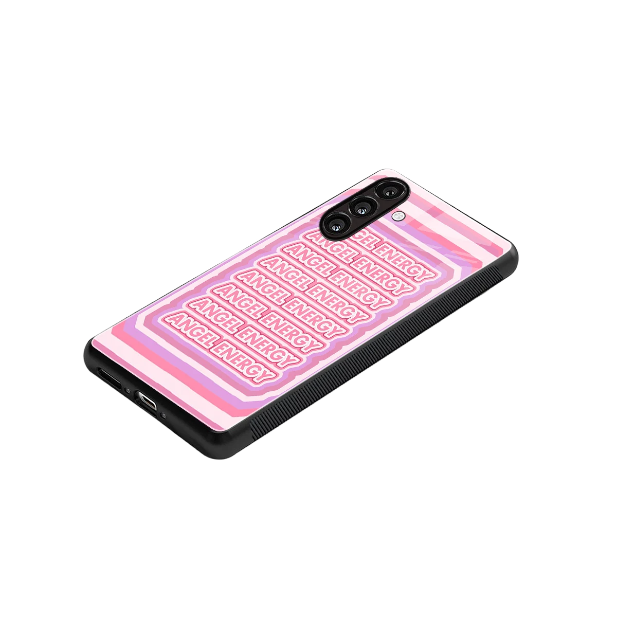 Angel Energy stylish phone case for samsung galaxy m35 5g | glossy glass and slim fit