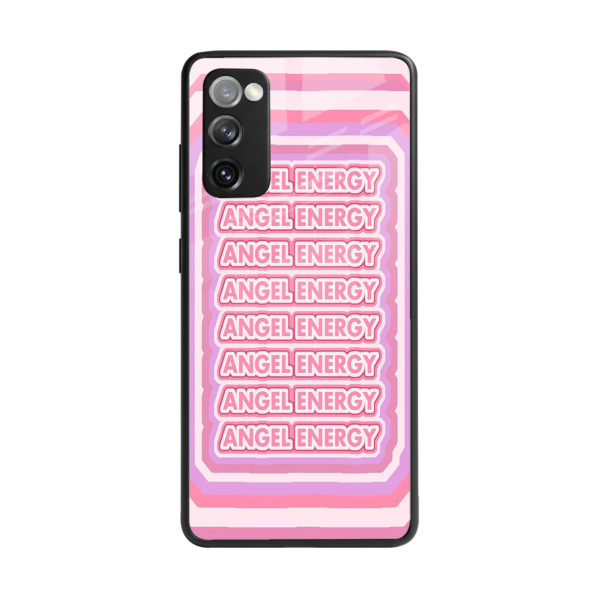 Angel Energy back phone cover | glass case for samsung galaxy s20 fe