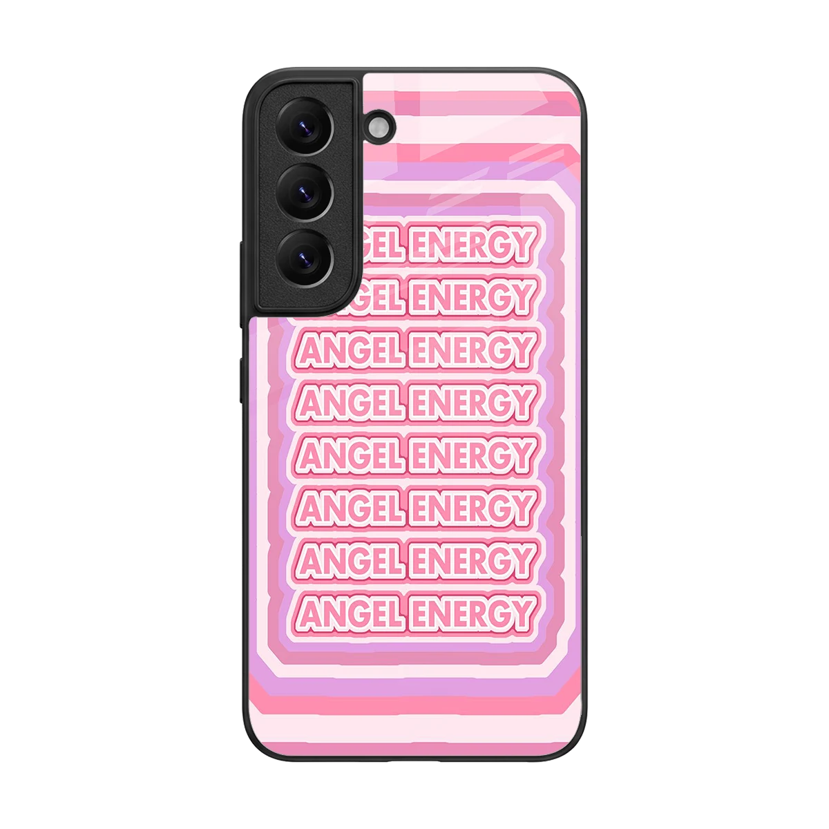 Angel Energy back phone cover | glass case for samsung galaxy s22