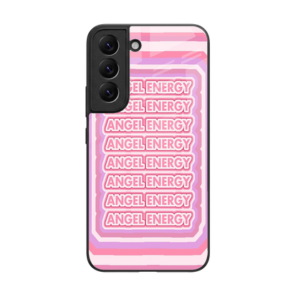 Angel Energy back phone cover | glass case for samsung galaxy s22