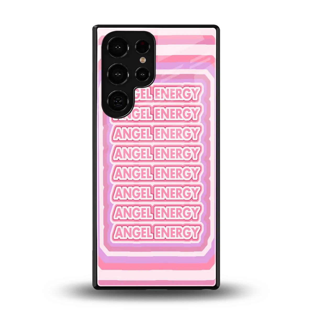 Angel Energy back phone cover | glass case for samsung galaxy s25 ultra