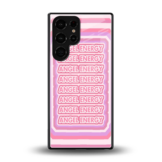 Angel Energy back phone cover | glass case for samsung galaxy s26 ultra