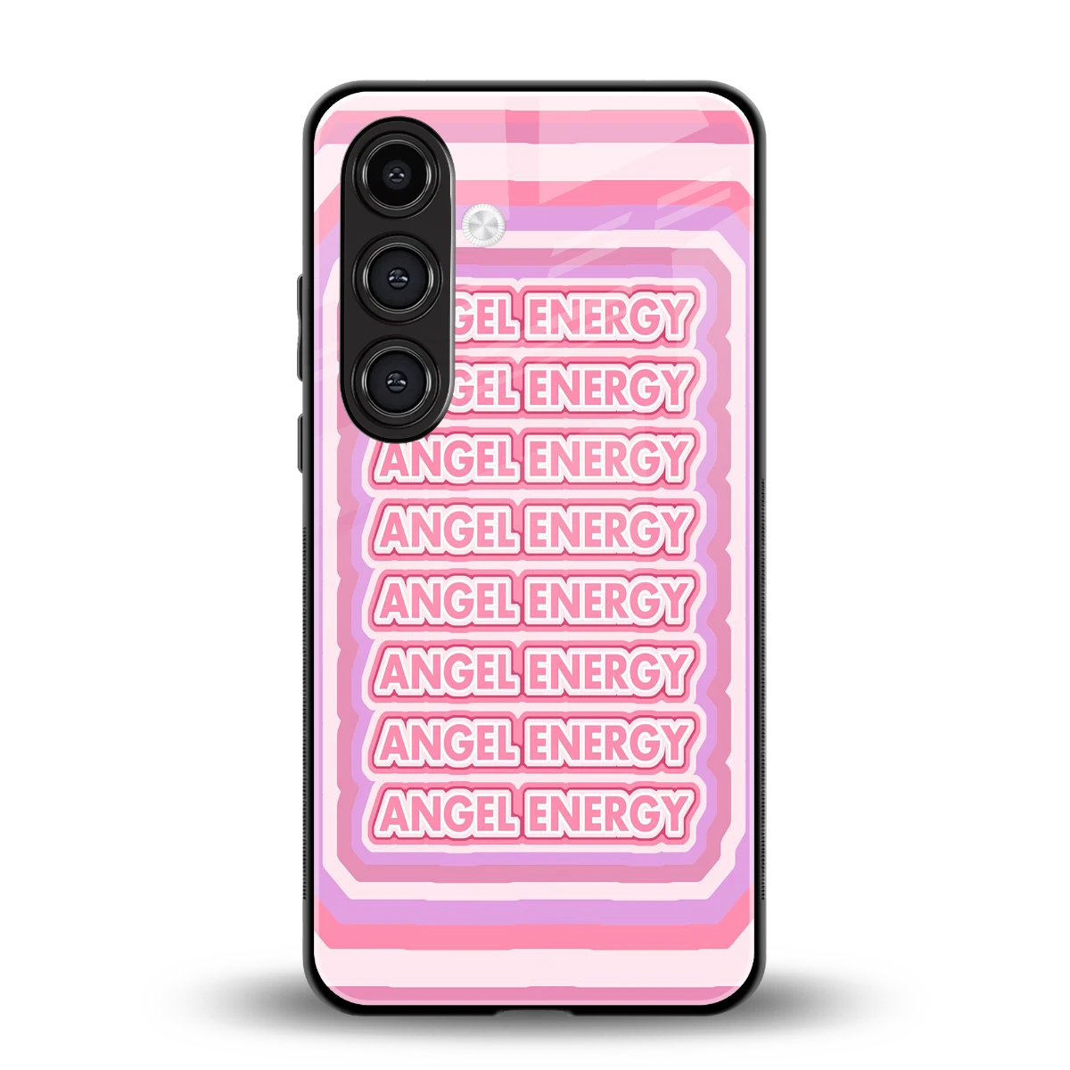 Angel Energy back phone cover | glass case for samsung galaxy s25