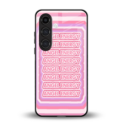 Angel Energy back phone cover | glass case for samsung galaxy s23 fe