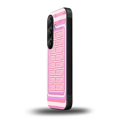 Angel Energy samsung galaxy s24 mobile cover | shockproof glass phone case