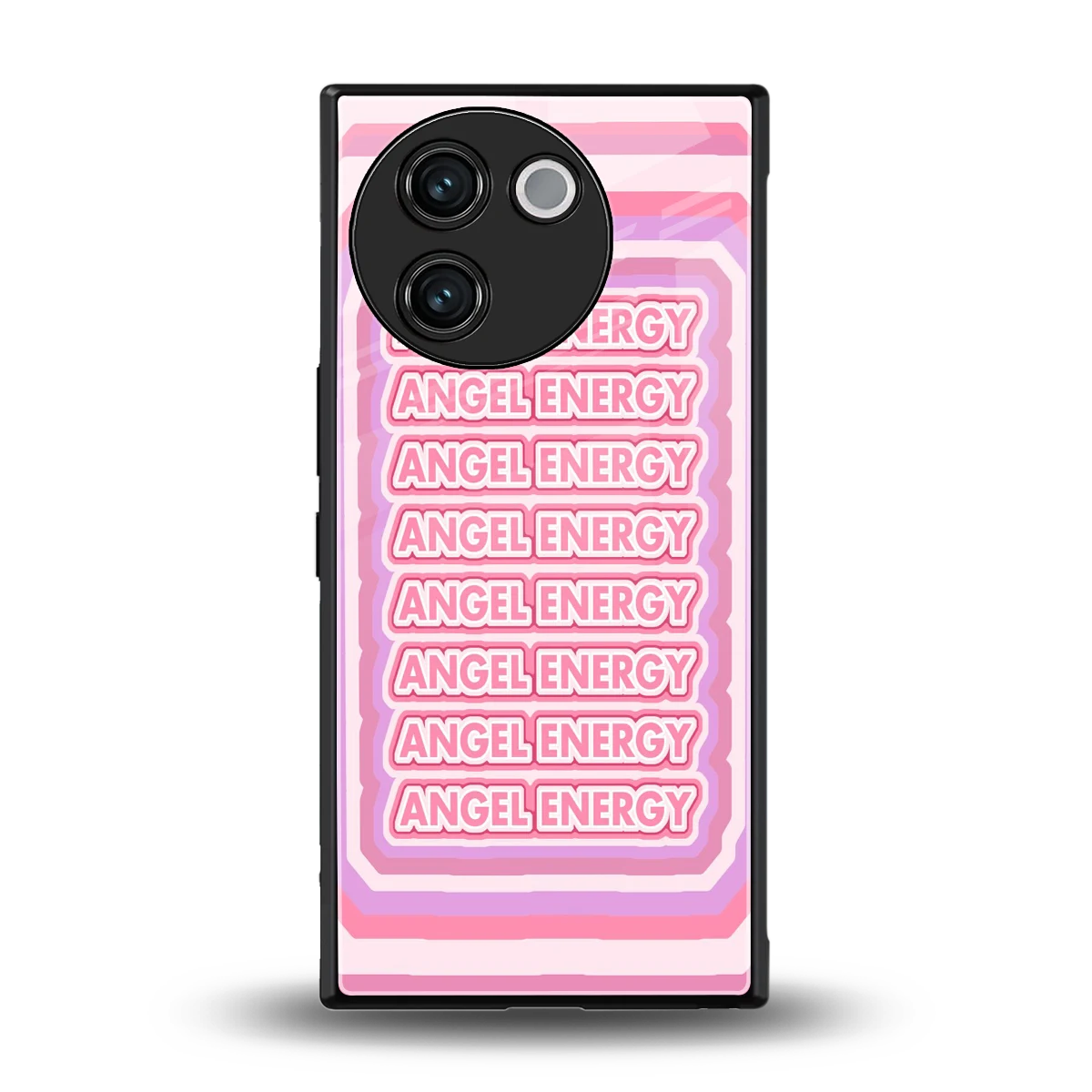 Angel Energy back phone cover | glass case for vivo v30e