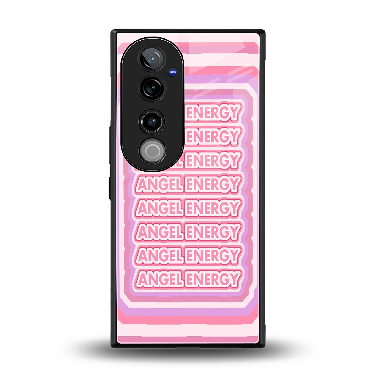 Angel Energy back phone cover | glass case for vivo v40 pro