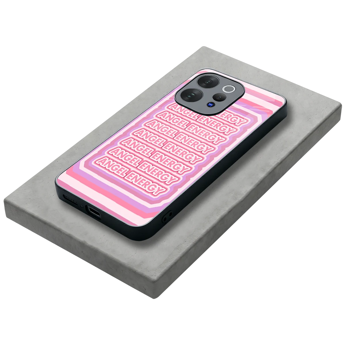 Angel Energy stylish phone case for vivo v70 elite | glossy glass and slim fit