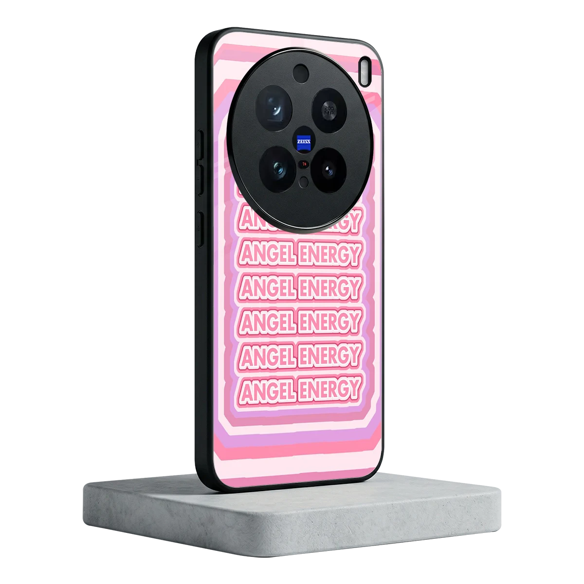 Angel Energy vivo x200 pro mobile cover | shockproof glass phone case