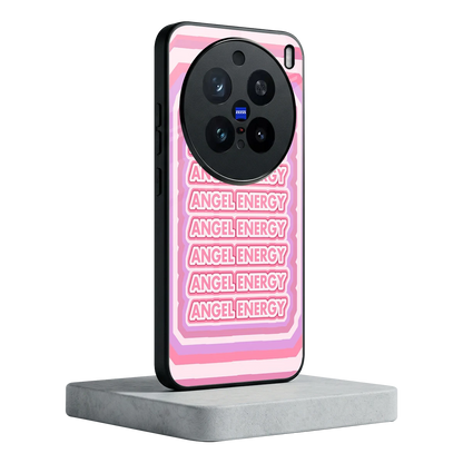 Angel Energy vivo x200 pro mobile cover | shockproof glass phone case