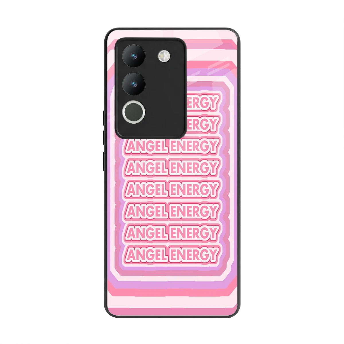 Angel Energy back phone cover | glass case for vivo y200 5g