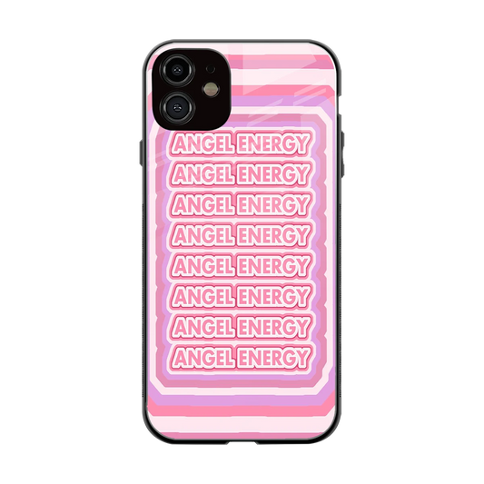 Angel Energy back phone cover | glass case for iphone 12