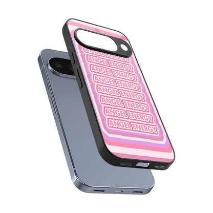 Angel Energy sleek google pixel 10 cover with tempered glass back and TPU edges