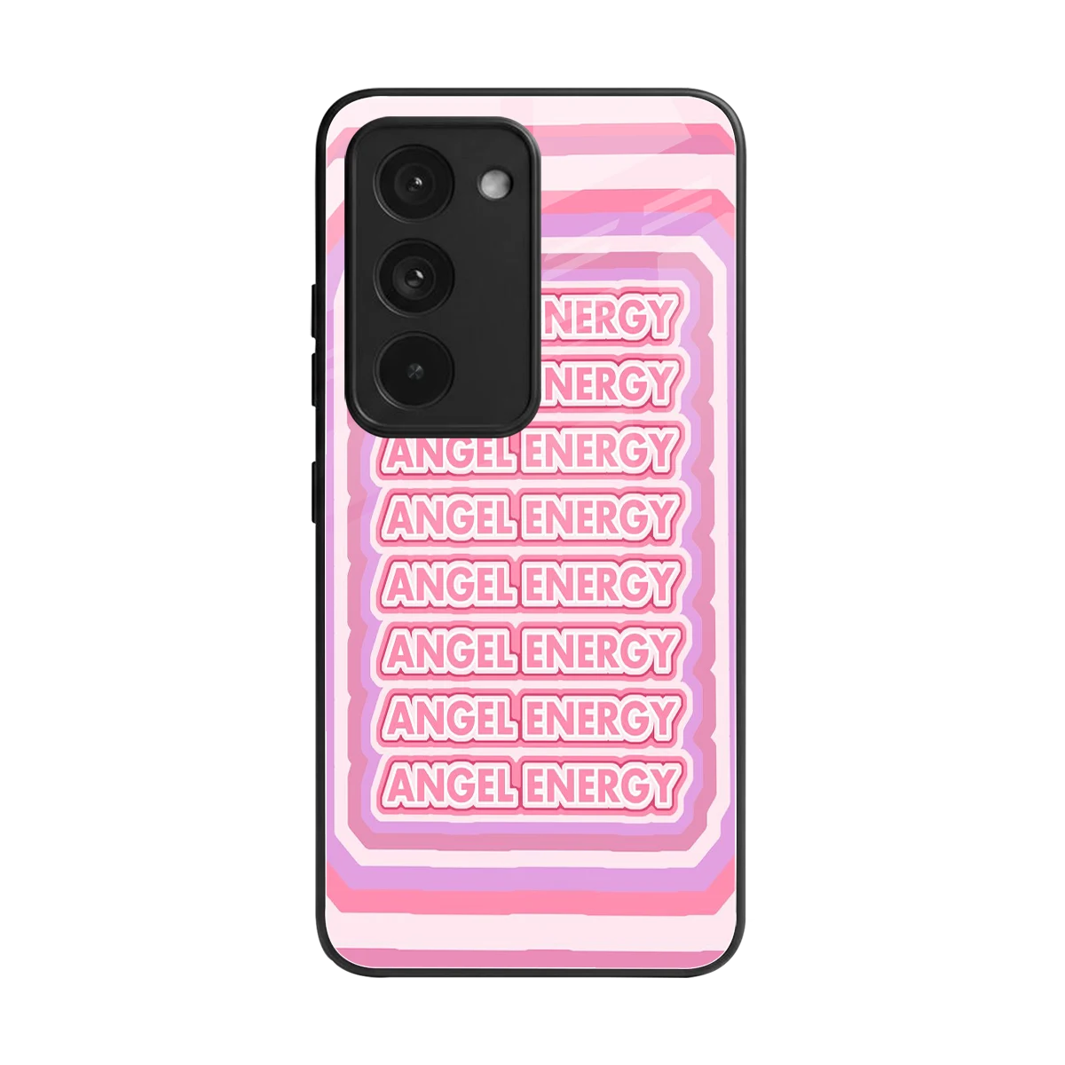 Angel Energy back phone cover | glass case for redmi 15 5g