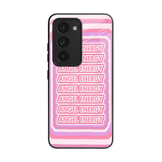 Angel Energy back phone cover | glass case for redmi 15 5g