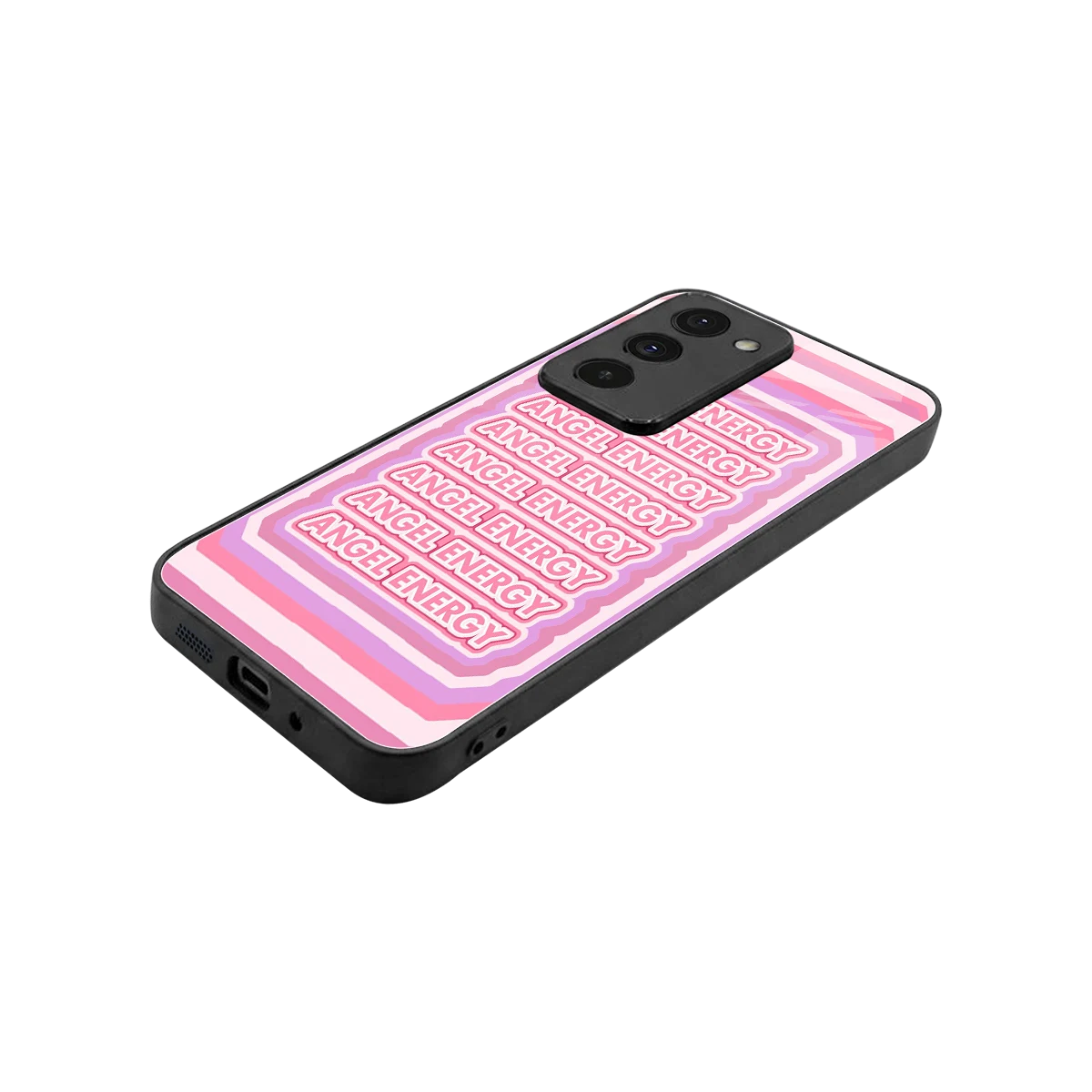 Angel Energy stylish phone case for redmi 15 5g | glossy glass and slim fit