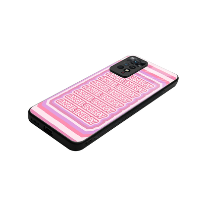 Angel Energy stylish phone case for redmi note 11 pro | glossy glass and slim fit