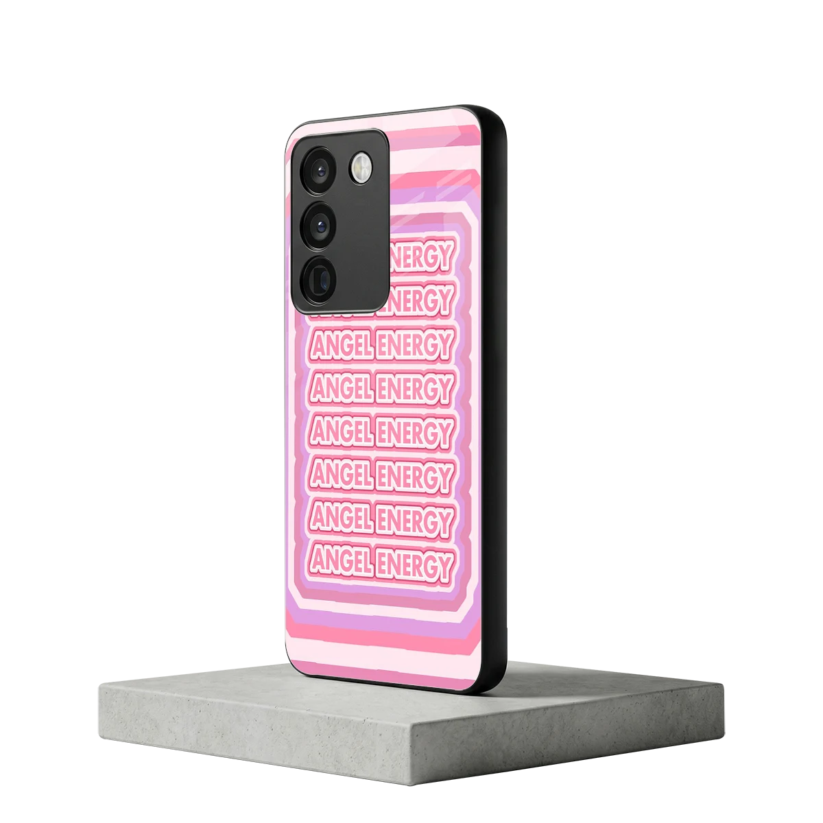 Angel Energy vivo y200 5g mobile cover | shockproof glass phone case