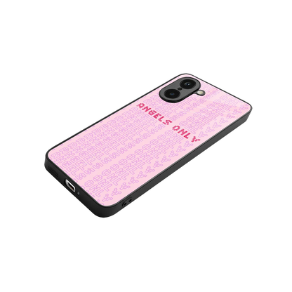 Angels Only stylish phone case for oneplus nord ce5 5g | glossy glass and slim fit