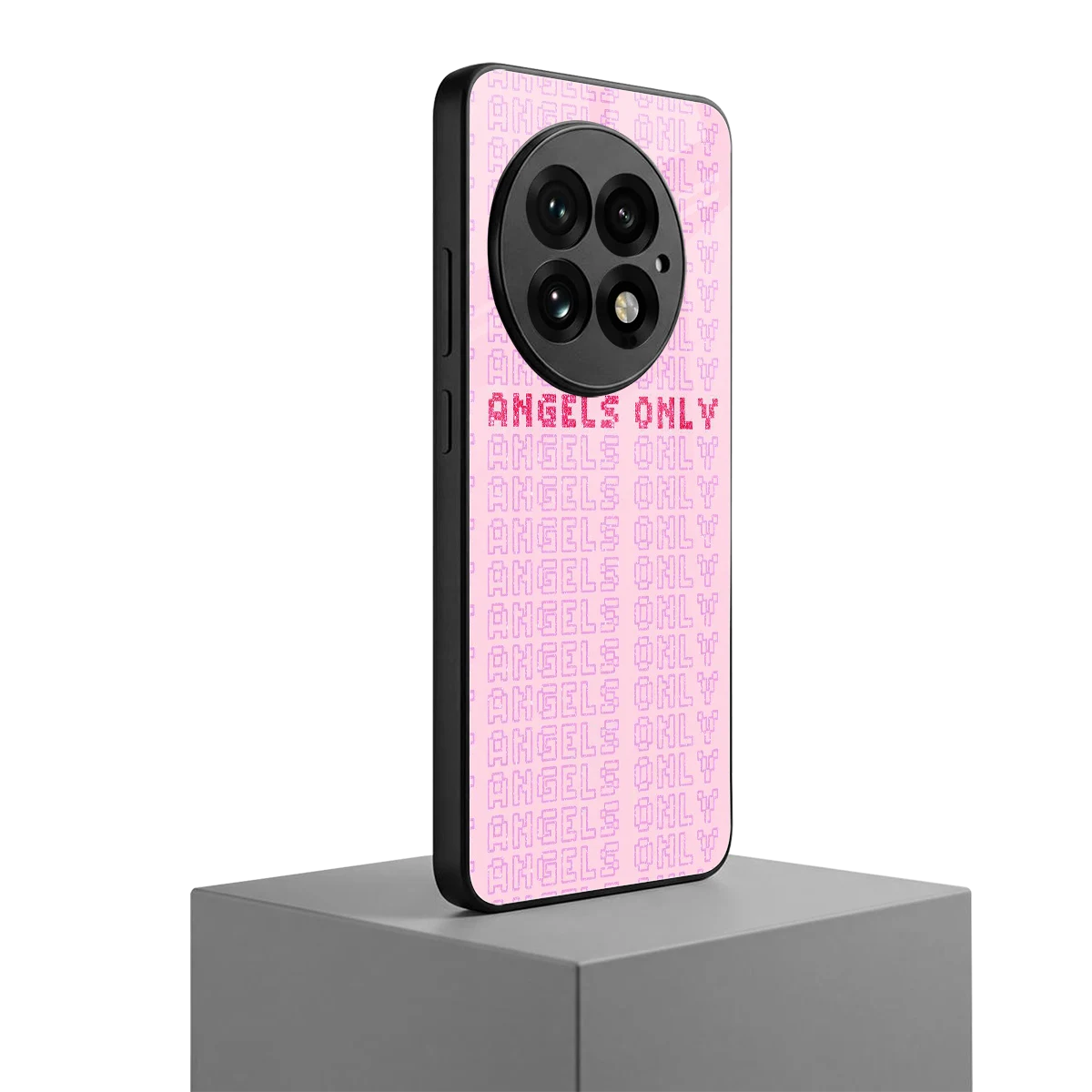 Angels Only oneplus 13 mobile cover | shockproof glass phone case