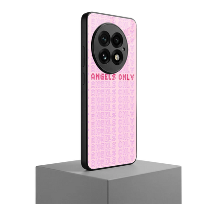 Angels Only oneplus 13 mobile cover | shockproof glass phone case