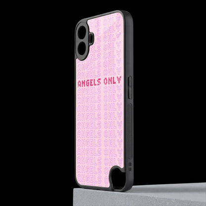 Angels Only cmf nothing phone 1 mobile cover | shockproof glass phone case