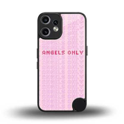 Angels Only back phone cover | glass case for cmf nothing phone 2 pro