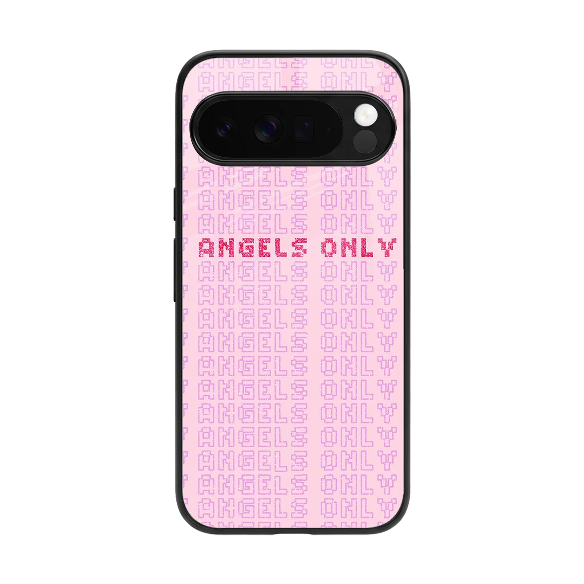 Angels Only back phone cover | glass case for google pixel 10 pro xl
