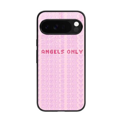 Angels Only back phone cover | glass case for google pixel 10 pro xl