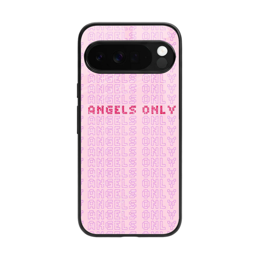 Angels Only back phone cover | glass case for google pixel 10 pro xl