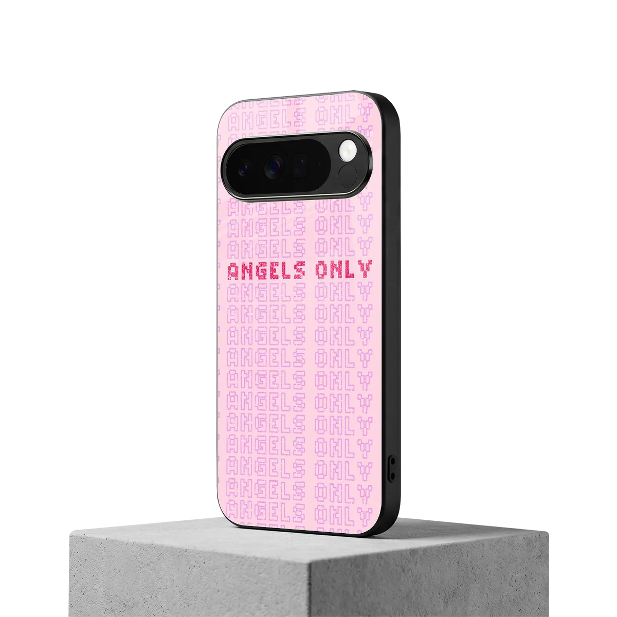Angels Only google pixel 10 pro xl mobile cover | shockproof glass phone case