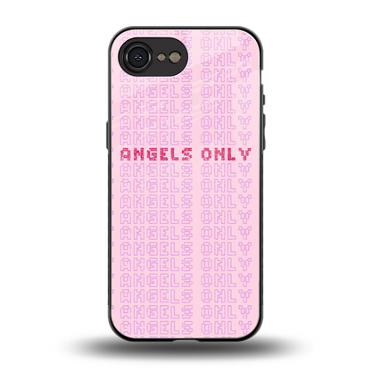 Angels Only back phone cover | glass case for iphone 16e