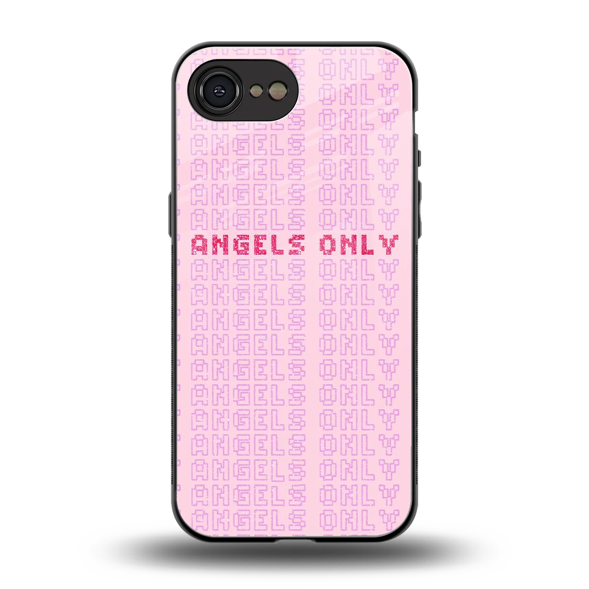 Angels Only back phone cover | glass case for iphone 17e