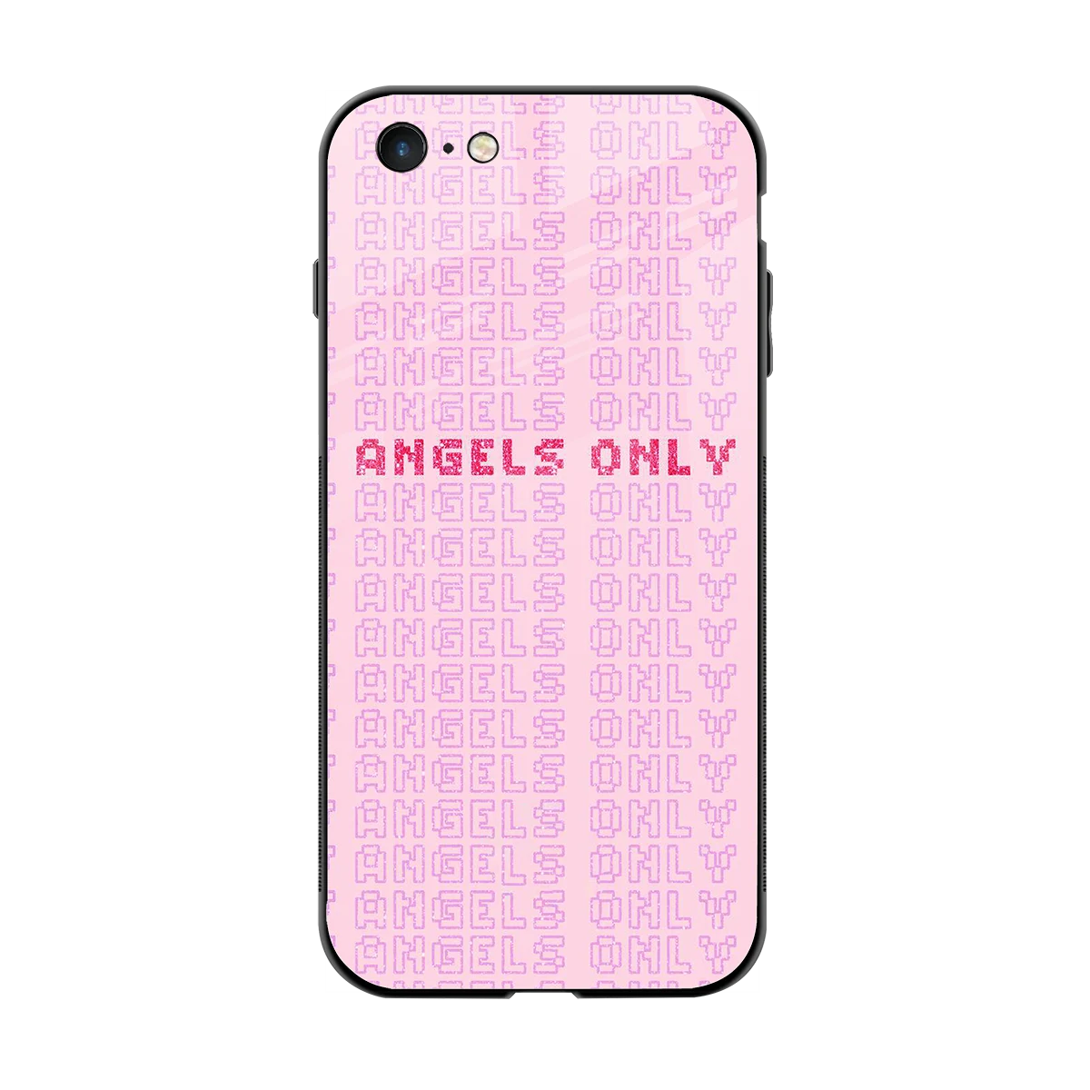 Angels Only back phone cover | glass case for iphone 6