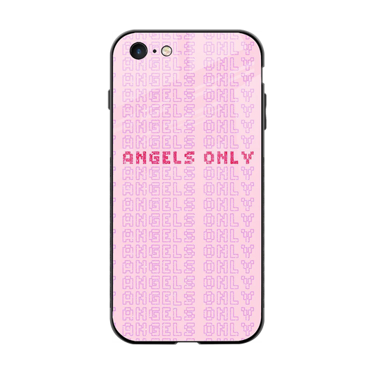Angels Only back phone cover | glass case for iphone 6