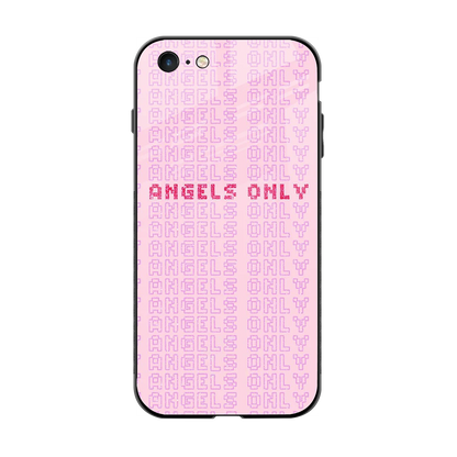 Angels Only back phone cover | glass case for iphone 6s plus