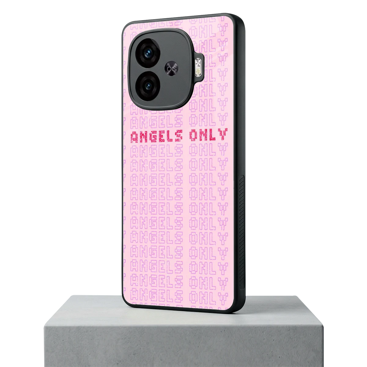 Angels Only iqoo neo 10r 5g mobile cover | shockproof glass phone case