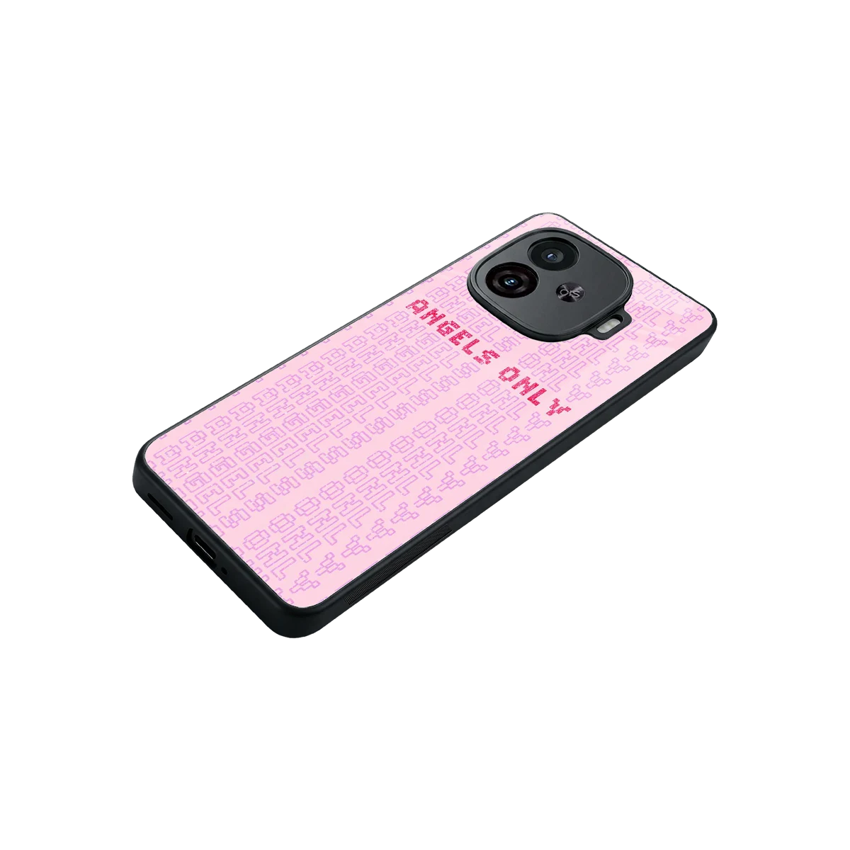 Angels Only stylish phone case for iqoo neo 10r 5g | glossy glass and slim fit