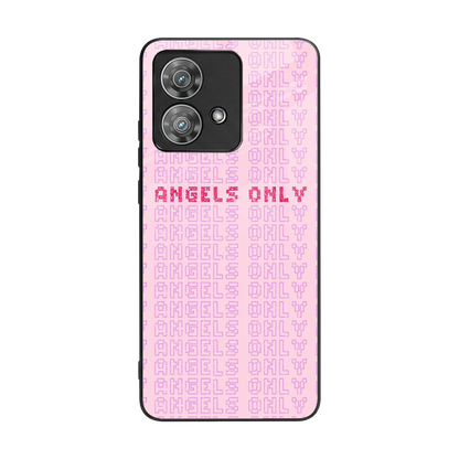 Angels Only back phone cover | glass case for motorola edge 40 neo 5g