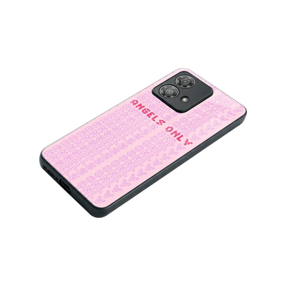 Angels Only stylish phone case for motorola edge 40 neo 5g | glossy glass and slim fit