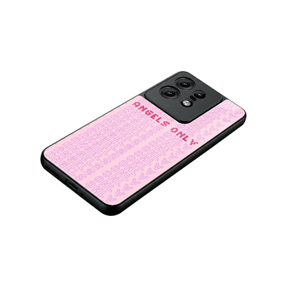 Angels Only stylish phone case for motorola edge 50 pro | glossy glass and slim fit