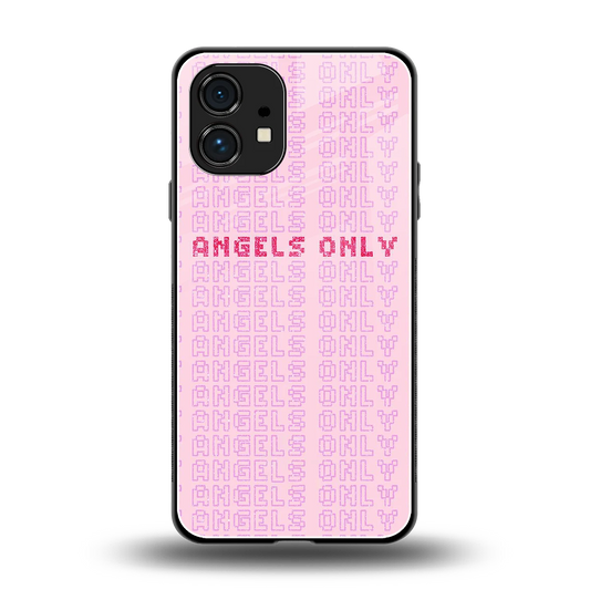 Angels Only back phone cover | glass case for nothing phone 1