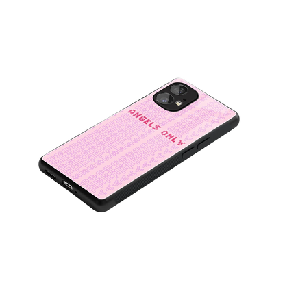 Angels Only stylish phone case for nothing phone 1 | glossy glass and slim fit