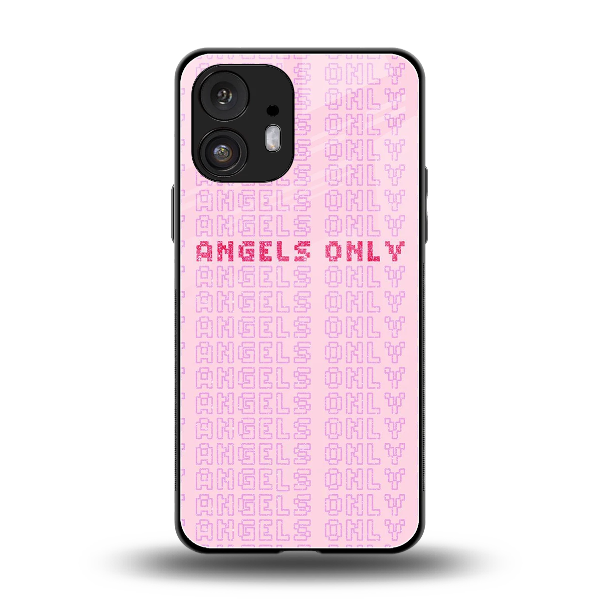 Angels Only back phone cover | glass case for nothing phone 2
