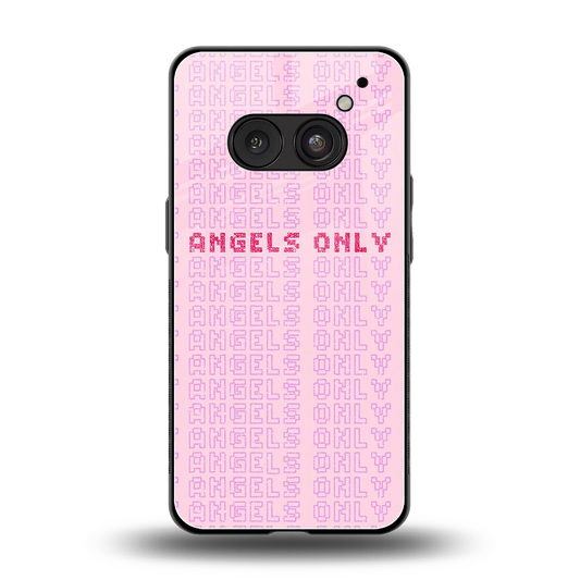 Angels Only back phone cover | glass case for nothing phone 2a
