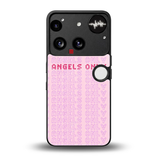 Angels Only back phone cover | glass case for nothing phone 3
