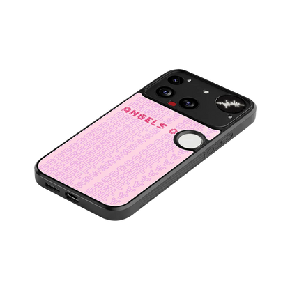 Angels Only stylish phone case for nothing phone 3 | glossy glass and slim fit